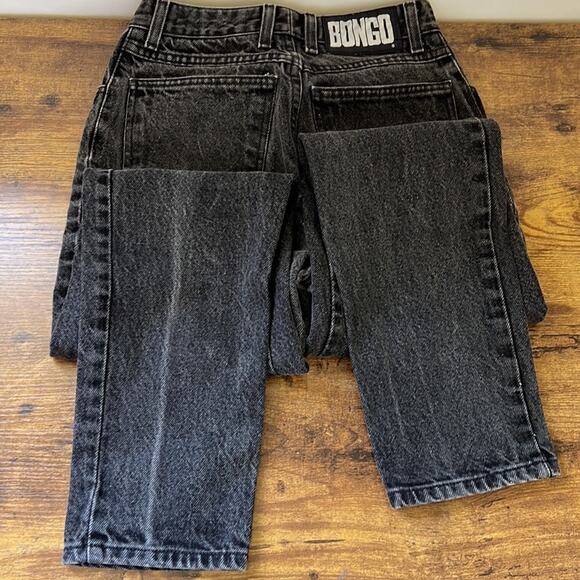 Vintage 90's BONGO "Original Slim Double Black" High Rise Cotton Mom-Jeans - Picture 13 of 13